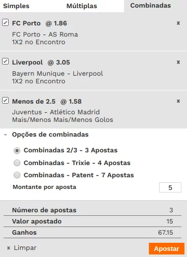 Combinada 2/3