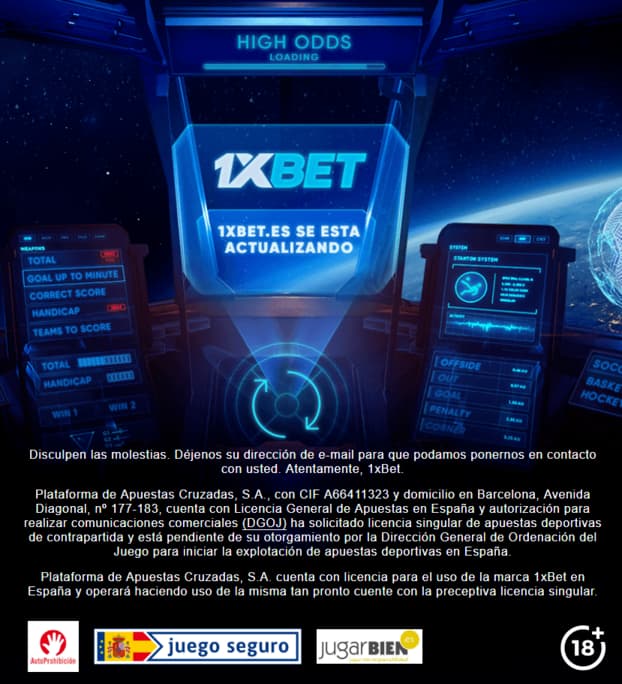 1xbet espanha