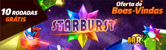 10 rodadas grátis slot starburst