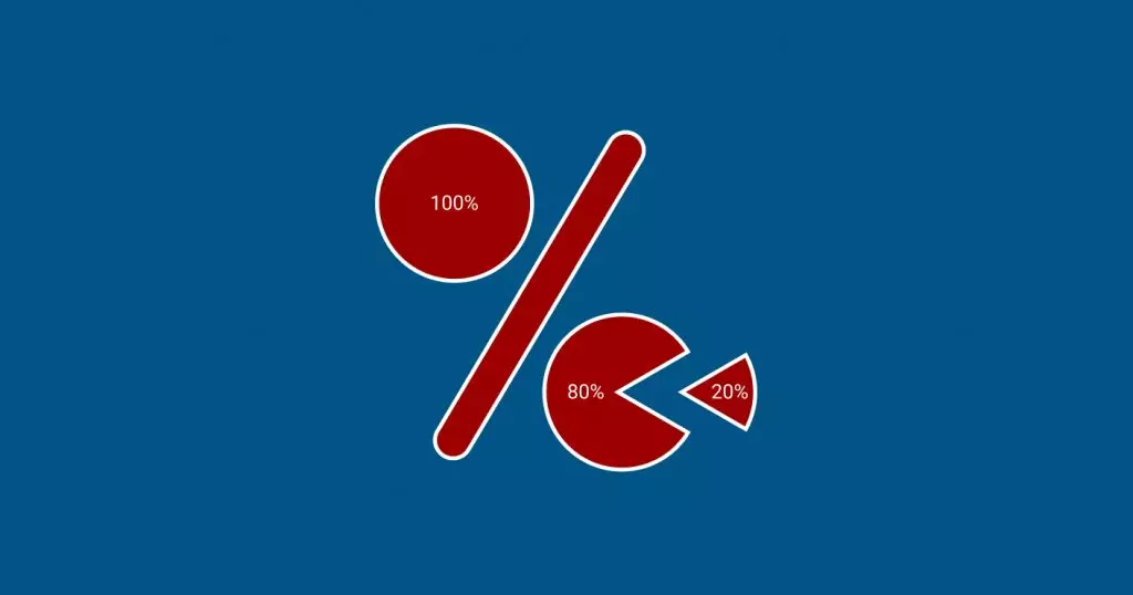 valor percentual apostas