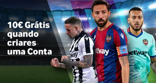 Bónus Grátis para novos jogadores da Betway.pt