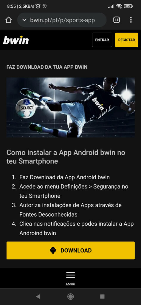 bwin app android download