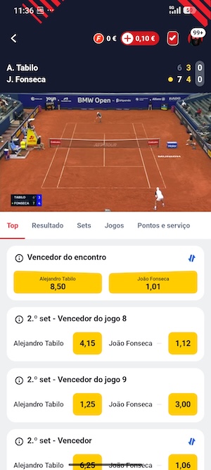 Betclic TV na App Betclic
