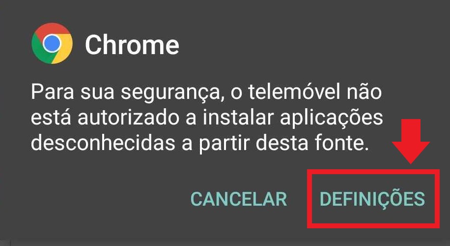Download da App Betano - Autorização da Instalação