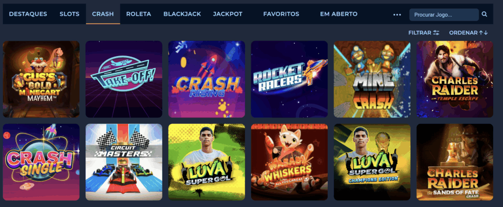 Apostas Crash Casino Portugal