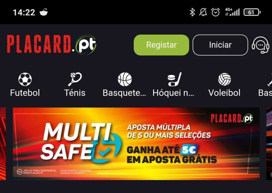 MultiSafe Placard.pt - Aposta Grátis até 5€