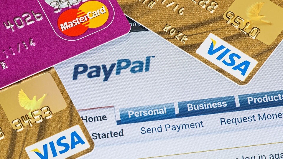 Paypal e Cartões Bancários