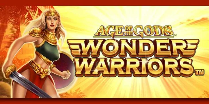 slot Age of the Gods - Wonder Warriors, na Betano