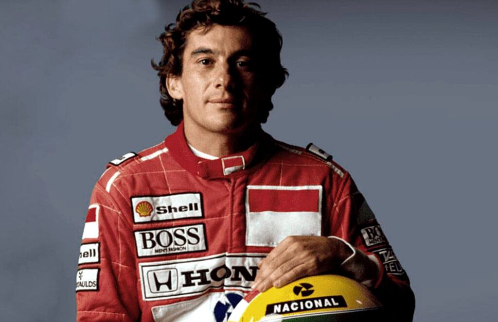 Ayrton Senna, piloto lendário de F1