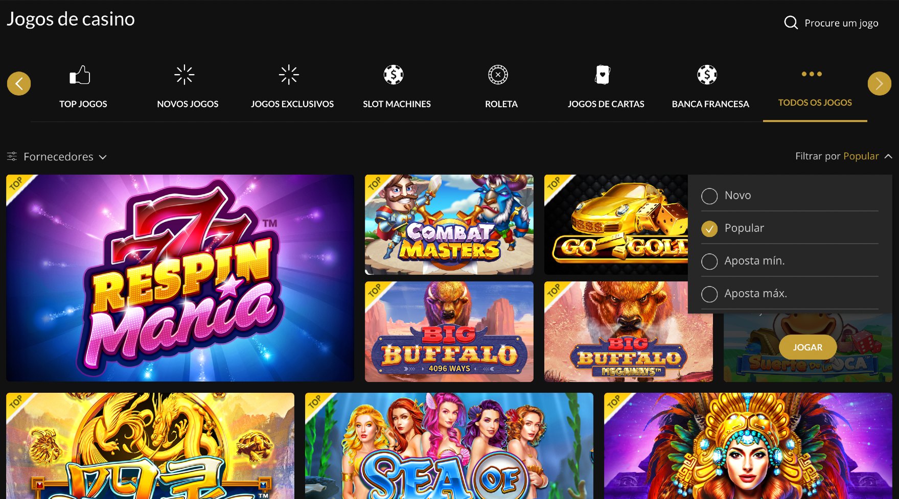 Como Funcionam os Jogos no Casino da ESC Online?