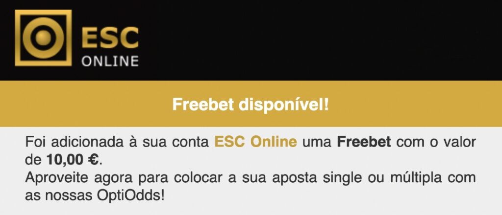 freebet esc online