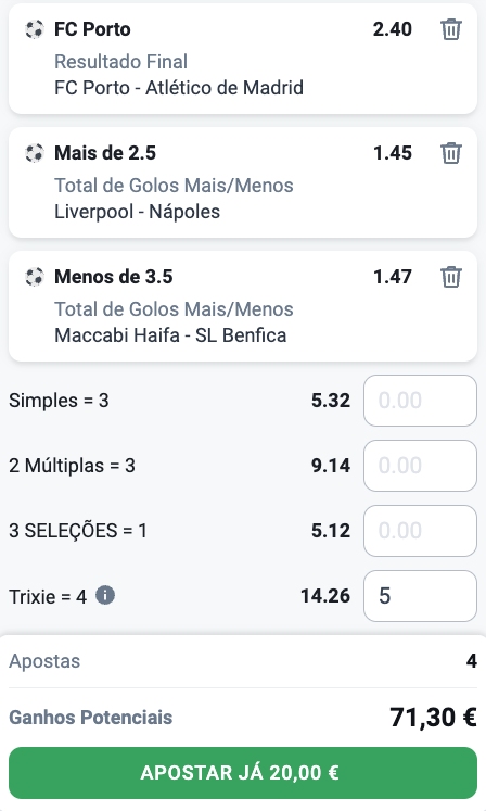 Apostas Múltiplas vs Apostas Combinadas - Como Funcionam?