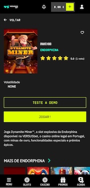 App Casino VERSUSbet