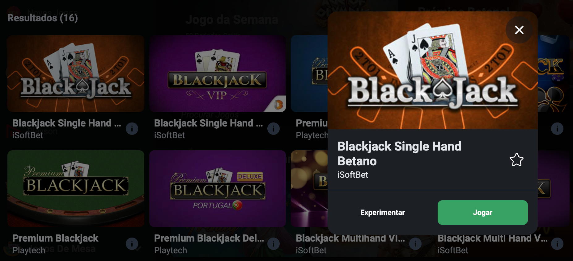 black jack virtual