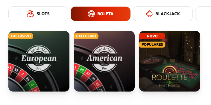 Roleta na BacanaPlay