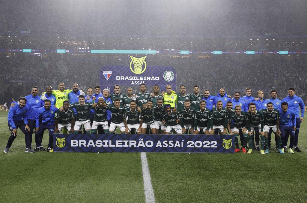 palmeiras, campeão em 2022 no brasileirão