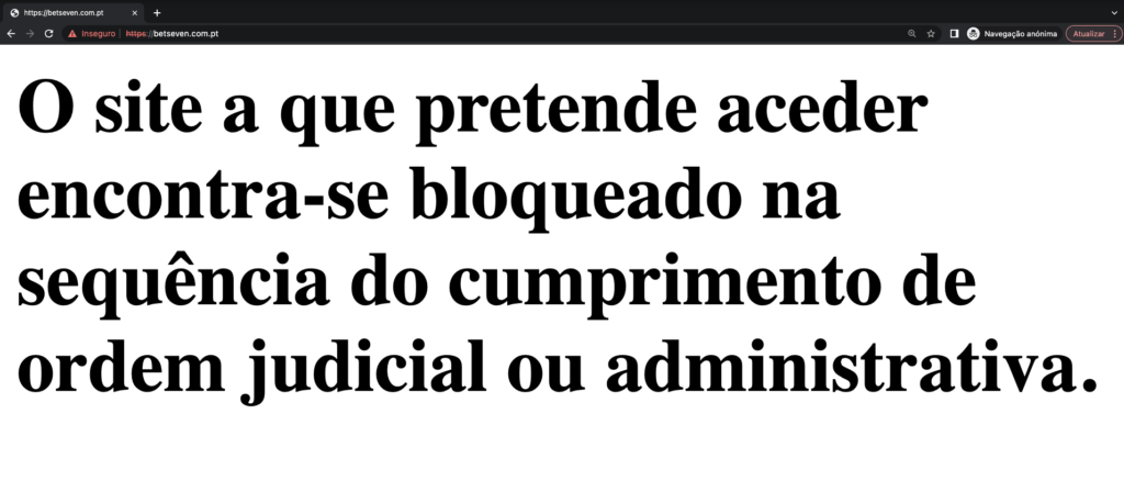 site português da bet7 bloqueado