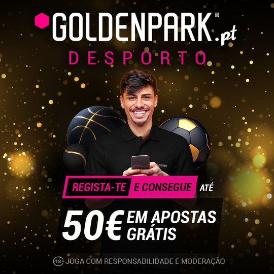 GoldenPark: Bónus de casino até 200 FS ou 50€ em apostas grátis