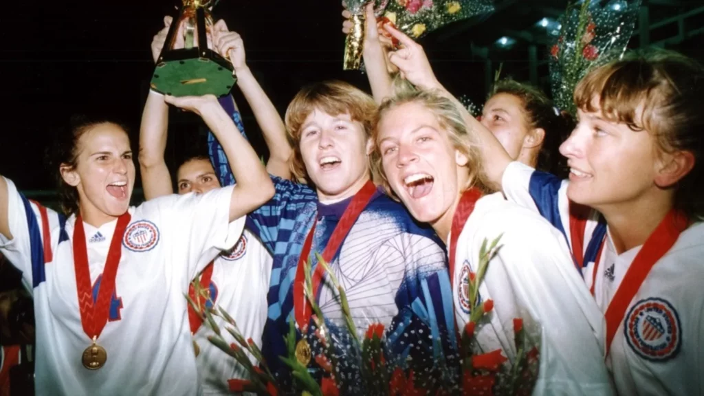 EUA, selecção vencedora do mundial de futebol feminino de 1991