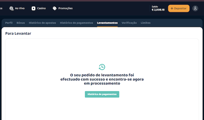 Levantamentos Imediatos na Lebull