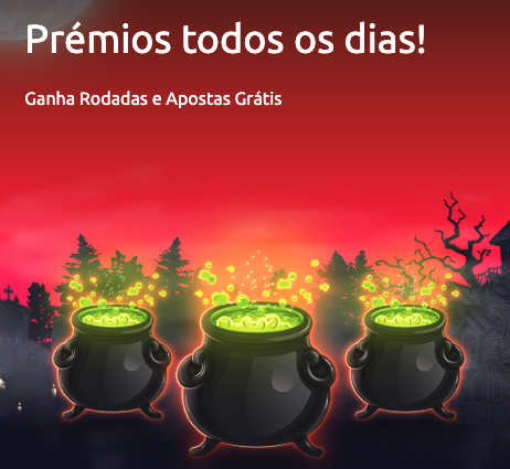 Promoção de Halloween da Betano