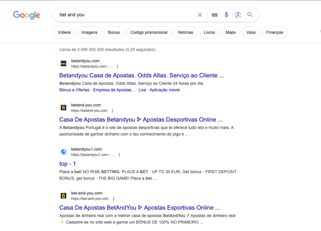 resultados de pesquisa da bet and you