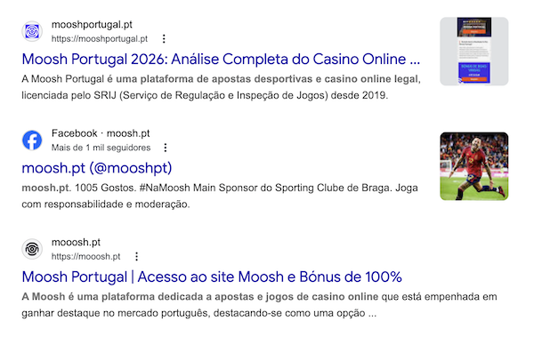Páginas Falsas Moosh
