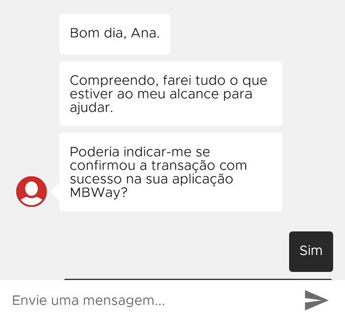 Conversa no live chat da Betclic