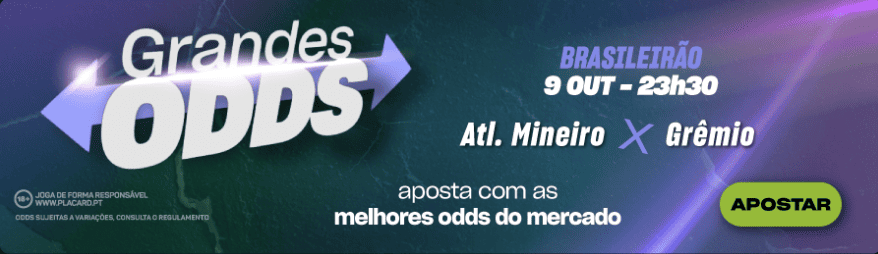 Grandes odds do Placard