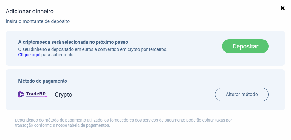 Pagar com criptomoedas no Casino Portugal
