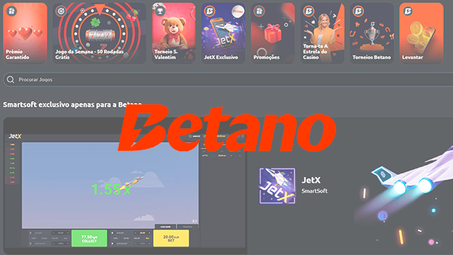 Casino Betano: 100 FreeSpins + 200€ em Bónus