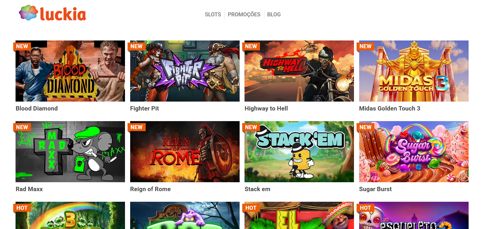 Melhores Slots Luckia: 15 Slots para Jogares em Maio 2025
