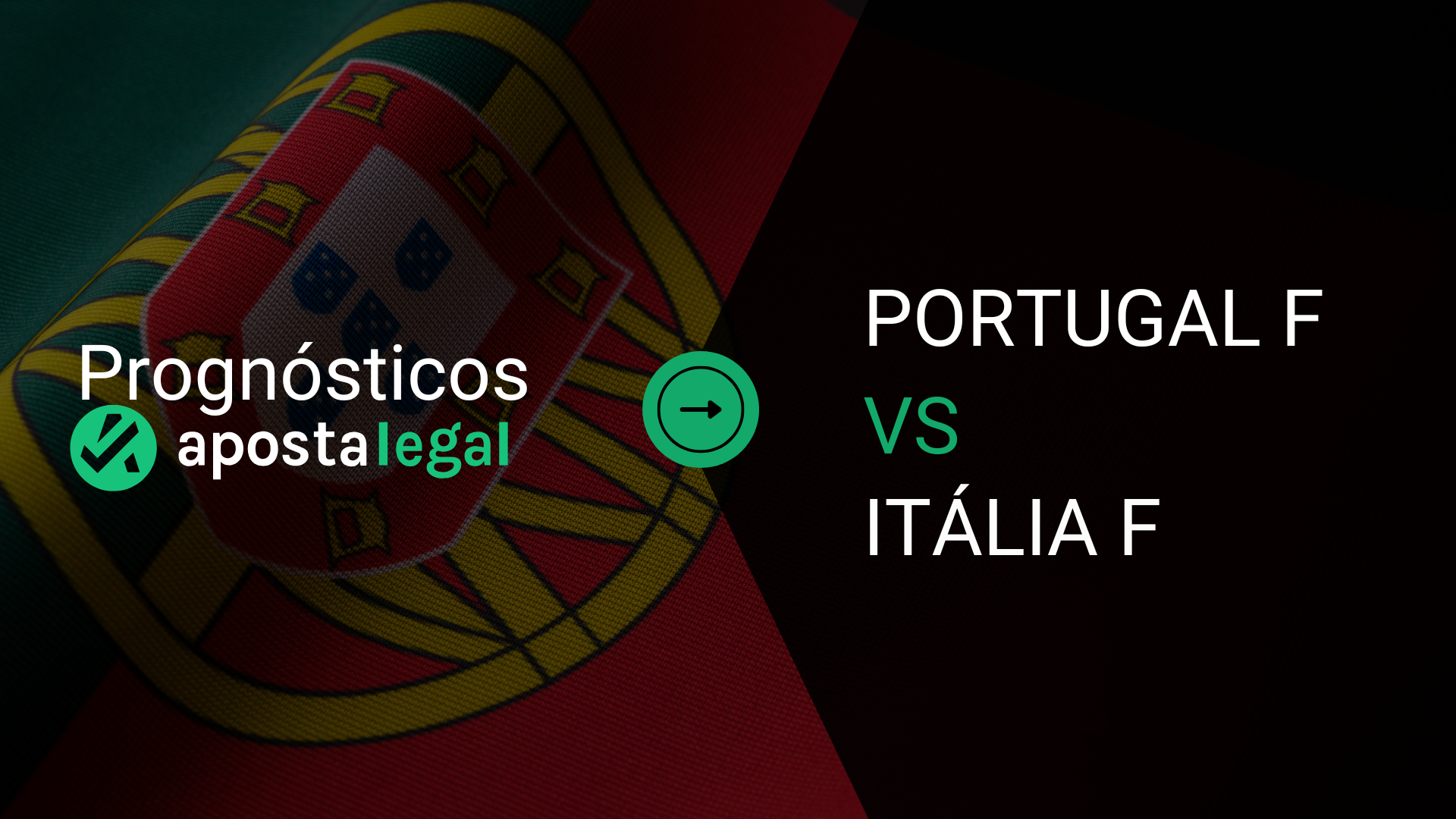 Prognósticos Portugal Feminino x Itália: Apostas e Odds