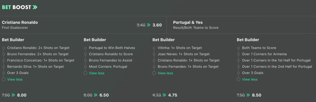 Bet Boost na Bet365