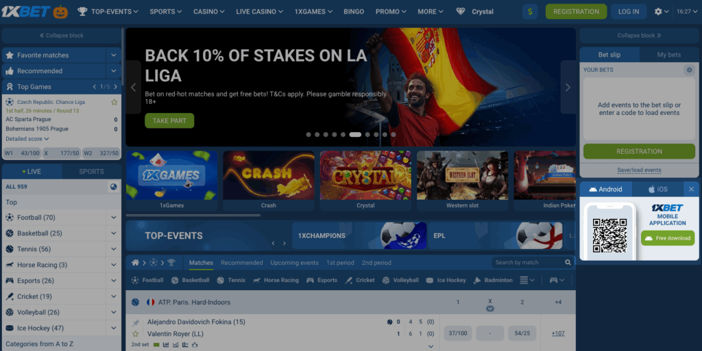 Donwload da app 1xBet