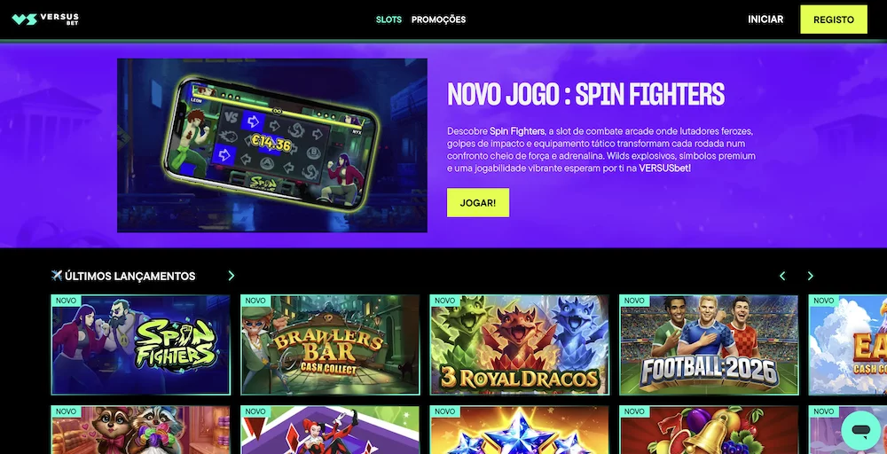 Novos jogos VERSUSBet