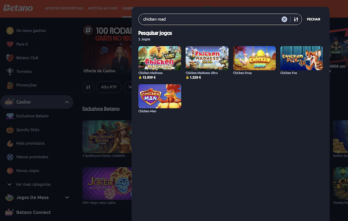 Pesquisa do Chicken Road em casino legal
