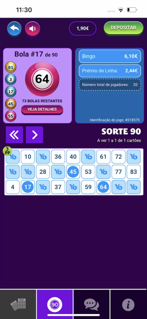 jogar bingo na app yobingo