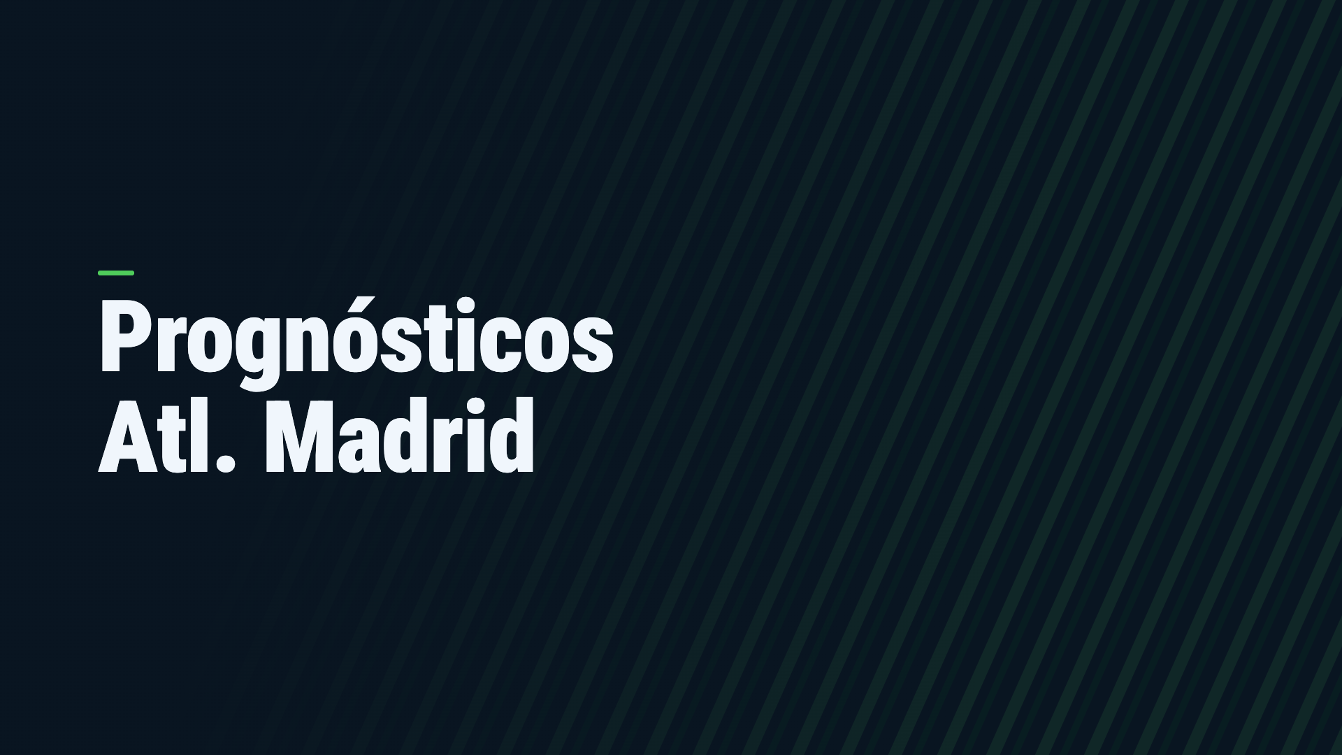 Apostas Atlético de Madrid