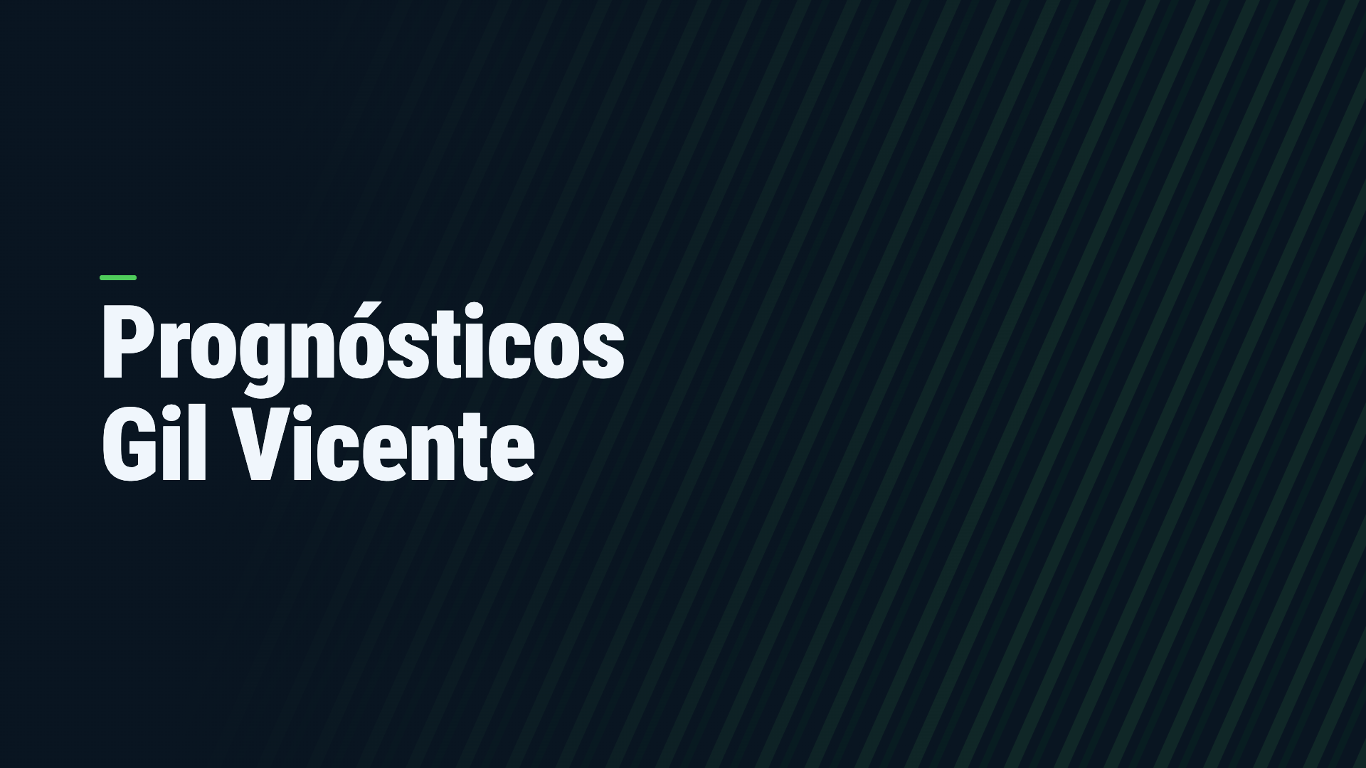 Apostas Gil Vicente