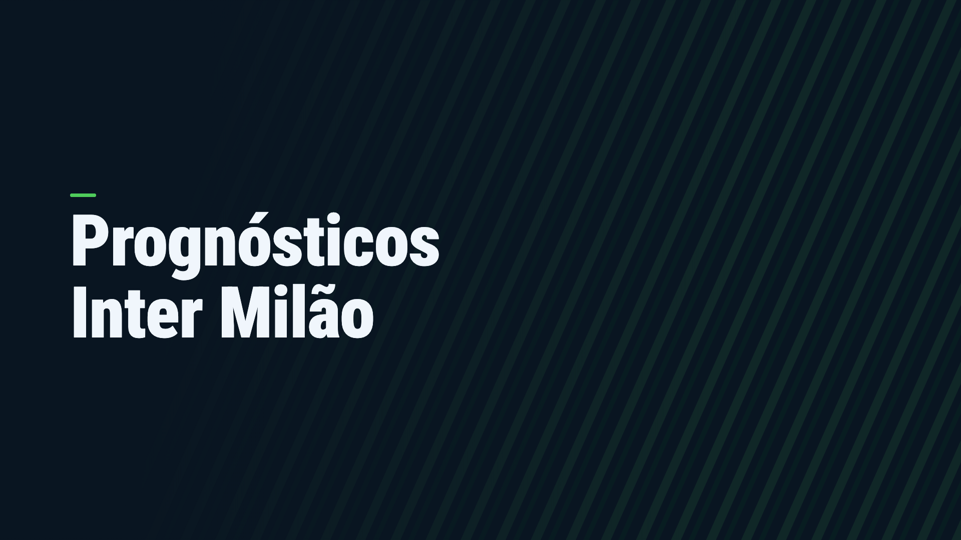 Apostas Inter de Milão