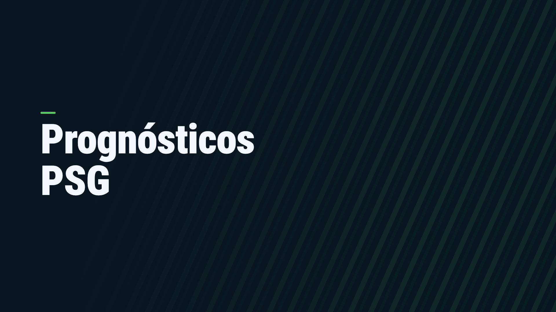 Prognósticos PSG