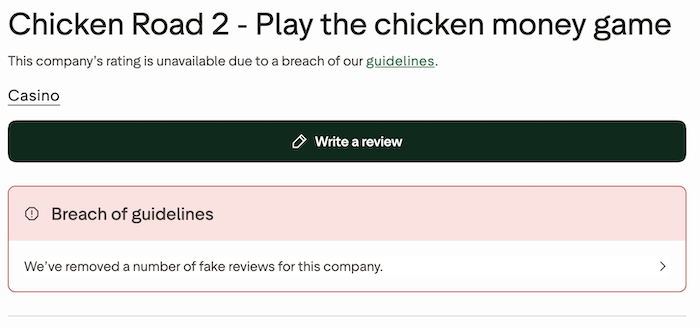 Opiniões falsas Chicken Road