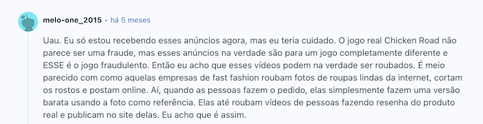 Chicken Road - Problemas com levantamentos